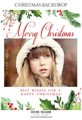 Madra Dean  - Christmas Digital Backdrop