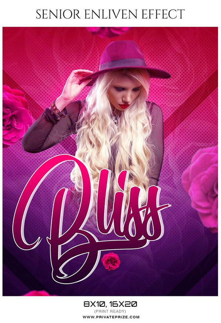 Bliss - Senior Enliven Effect Photography Template - PrivatePrize - Photography Templates