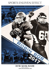 Robin Bob- Football- Sports Photography- Enliven Effects