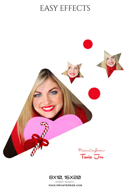 Tania Jon - Christmas Easy Effects - Photography Photoshop Template