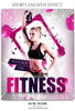 LUCY ROY FITNESS- SPORTS ENLIVEN EFFECT - Photography Photoshop Template