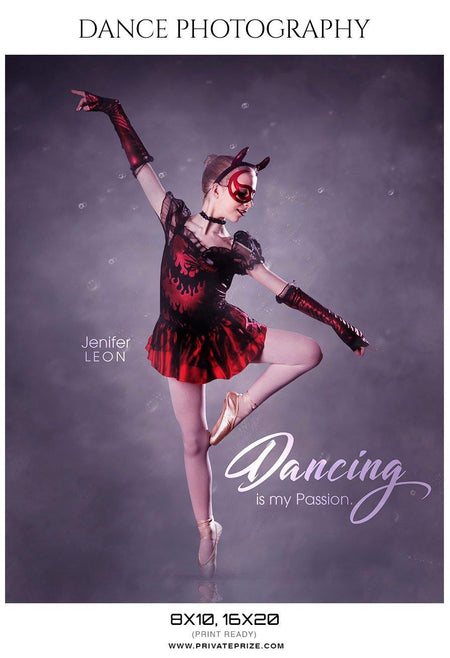 Jenifer  Leon - Dance Photography Templates - PrivatePrize - Photography Templates