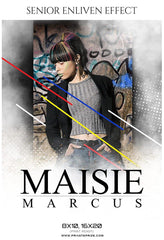 Maisie Marcus - Senior Enliven Effect Photography Template