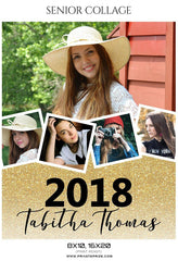 Tabitha Thomas - Senior Collage Photography Template