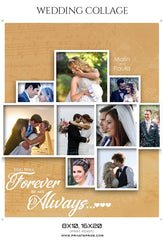 Malin and Paula - Wedding Collage