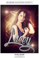 Lacey - Senior Enliven Effect Photography Template