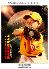 Javier Kurt Baseball Sports Photography Enliven Effects