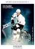 Hugh Antonio-Ice Hockey- Sports Photography- Enliven Effects - Photography Photoshop Template