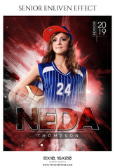 Neda Thompson - Senior Enliven Effect Photography Template