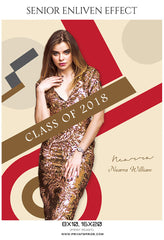 Nearra William - Senior Enliven Effect Photography Template