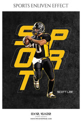 Scott lee - Football Sports Enliven Effect Photography Template