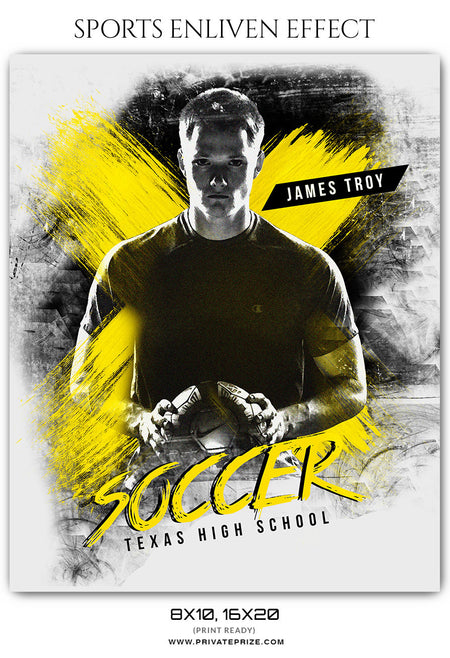JAMES TROY SOCCER - SPORTS PHOTOGRAPHY - Photography Photoshop Template