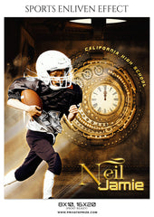 Neil Jamie- Football- Sports Photography- Enliven Effects