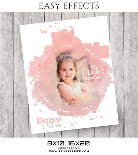 Darcy Curtis Easy Effects- Framed - Photography Photoshop Template