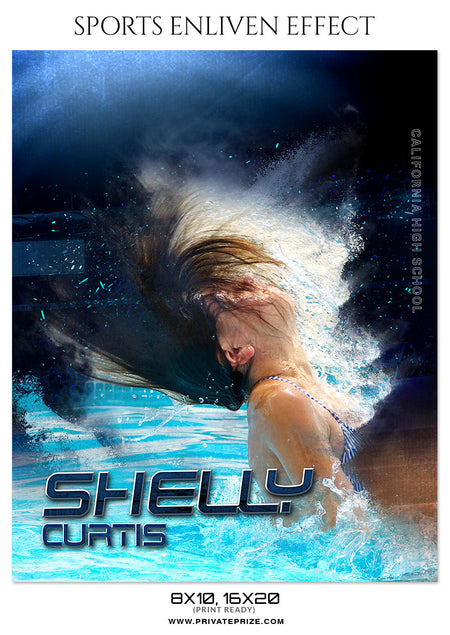 Shelly Curtis 2017- Sports Enliven Effects - Photography Photoshop Template
