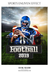 Elvis Roy - Football Sports Enliven Effects Photography Template