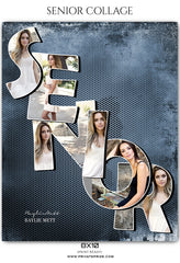 Baylie Mett  - Senior Collage Photography Template