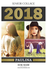 Paulina - Senior Collage Photography Template