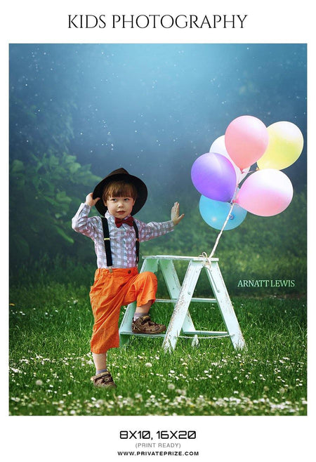 Arnatt Lewis - Kids Photography Photoshop Templates - PrivatePrize - Photography Templates