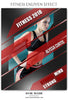 ALYSSA CURTIS FITNESS SPORTS ENLIVEN EFFECT - Photography Photoshop Template