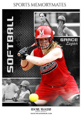 GRACE LOGAN - SOFTBALL- SPORTS MEMORY MATE