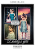 JULIE SHAY - KIDS COLLAGE - Photography Photoshop Template