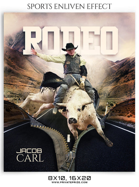 JACOB CARL- RODEO - SPORTS ENLIVEN EFFECT - Photography Photoshop Template