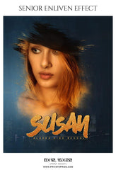Susan - Senior Enliven Effect Photography Template