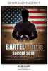 Bartel Curtis - Soccer Sports Enliven Effects Photography Template - Photography Photoshop Template