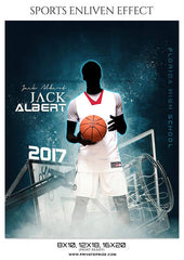 Jack Albert- Basketball- Sports Photography- Enliven Effects