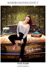 Sabrina Smith  - Senior Enliven Effect Photography Template