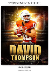 DAVID THOMPSON - FOOTBALL SPORTS PHOTOGRAPHY