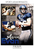 Aaron Evan - Football Memory Mate Photoshop Template - PrivatePrize - Photography Templates