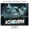 Achievers - Football Themed Sports Photography Template - PrivatePrize - Photography Templates