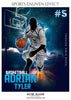 ADRIAN TYLER-BASKETBALL - SPORTS ENLIVEN EFFECT - Photography Photoshop Template