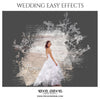 WEDDING - EASY EFFECTS - Photography Photoshop Template