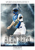 Alan Jack - Baseball Sports Enliven Effects Photography Template - Photography Photoshop Template