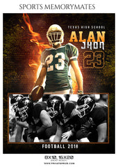 ALAN JHON FOOTBALL SPORTS MEMORY MATE