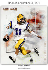 Albert Marcel - Football Sports Enliven Effects Photoshop Template