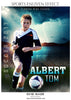 Albert Tom Soccer-Sports Enliven Effect - Photography Photoshop Template