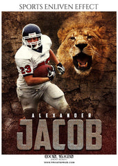 Alexander Jacob - Football Sports Enliven Effect Photography Template
