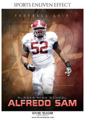 Alfredo Sam - Football Sports Enliven Effects Photography Template