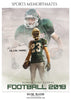 ALVIN MARC FOOTBALL SPORTS MEMORY MATE - Photography Photoshop Template