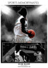 Alyssa Jose - Basketball Sports Memory Mates Photography Template - Photography Photoshop Template