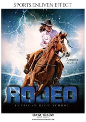 Amelia Curtis - Rodeo Sports Enliven Effects Photography Templates