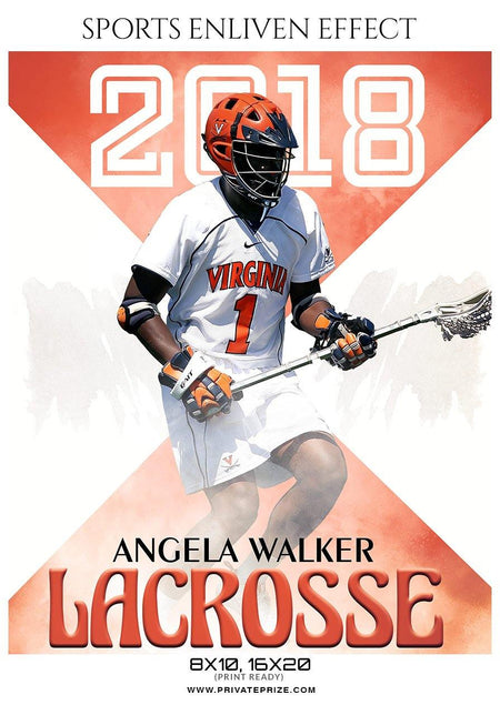 Angela Walker - Lacrosse Sports Enliven Effects Photography Template - PrivatePrize - Photography Templates