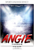 Angie Thomas - Softball Sports Enliven Effects Photoshop Template - Photography Photoshop Template