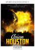 Arian Houston - Lacrosse Sports Enliven Effects Photography Template - PrivatePrize - Photography Templates