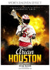 Arian Houston - Lacrosse Sports Enliven Effects Photography Template - PrivatePrize - Photography Templates