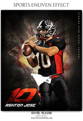 Ashton Jose - Football Sports Enliven Effect Photography Template